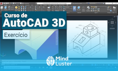 Curso de AutoCAD 3D Exercício