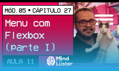 Criando um menu com Flexbox parte 1 CursoemVideo HTML5 CSS3