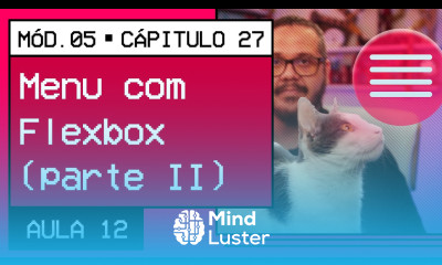 Criando um menu com Flexbox parte 2 CursoemVideo HTML5 CSS3