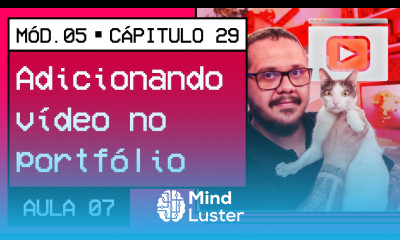 Incorporando vídeo responsivo no portfólio Curso em Vídeo HTML5 e CSS3