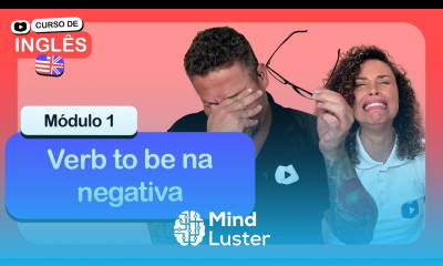 Verb to be na negativa CursoemVideo de Inglês Módulo 1