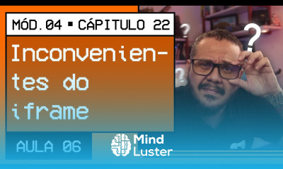 Inconvenientes do iframe Curso em Vídeo HTML5 e CSS3