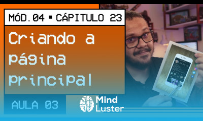 Criando a página inicial do projeto Curso em Vídeo HTML5 e CSS3