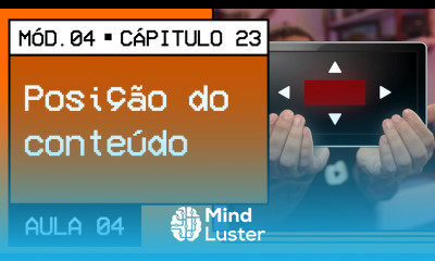 Posicionando o conteúdo do site Curso em Vídeo HTML5 e CSS3