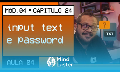 Criando caixas de texto e de senha Curso em Vídeo HTML5 e CSS3