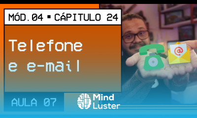Formulários com telefone e e mail Curso em Vídeo HTML5 e CSS3