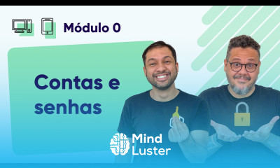 Contas e senhas Computadores Curso em Vídeo Segurança da Informação Módulo 0
