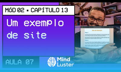 Criando um exemplo real Curso em Vídeo HTML5 e CSS3