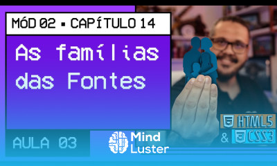 Famílias de fonte com CSS Curso em Vídeo HTML5 e CSS3