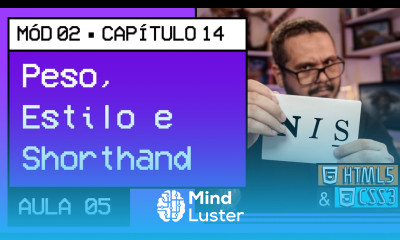 Peso estilo e shorthand font Curso em Vídeo HTML5 e CSS3