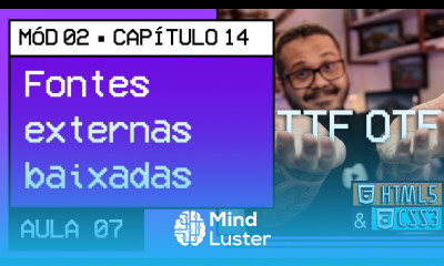 Usando fontes externas baixadas Curso em Vídeo HTML5 e CSS3
