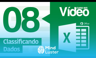 Curso Excel 08 Classificação de Dados