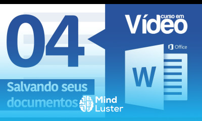 Curso Word 04 Salvando Documentos Locais e na Nuvem