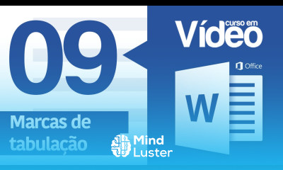 Curso Word 09 Marcas de Tabulação