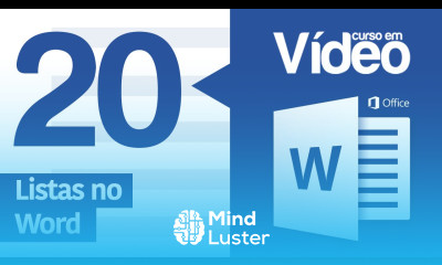 Curso Word 20 Listas no Word