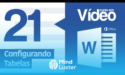 Curso Word 21 Tabelas no Word