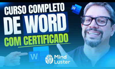  Curso de WORD Completo com Certificado Melhor Curso Online Aqui
