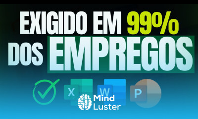  O que é PACOTE OFFICE exigido em 99 das VAGAS DE EMPREGO Como aprender rápido Excel e Word