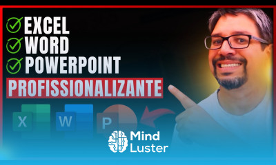  PACOTE OFFICE Curso Pacote Office Profissionalizante para aprender Excel Word e PowerPoint