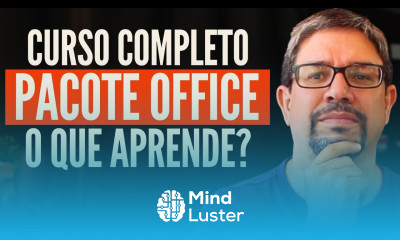  CURSO PACOTE OFFICE O que APRENDE no Curso Pacote Office Expliquei tudo