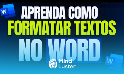Aprenda FORMATAR TEXTOS no WORD → Formatação de Textos no Word Pacote Office Sem Segredo 
