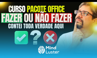  NÃO FAÇA CURSO PACOTE OFFICE se você…