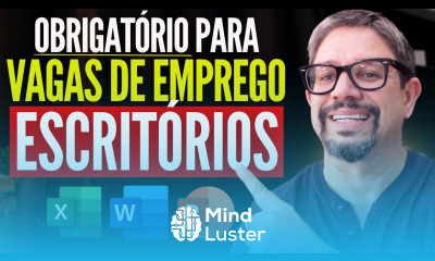 Pacote Office é OBRIGATÓRIO para VAGAS DE ESCRITÓRIO