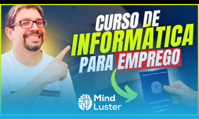  CURSO DE INFORMÁTICA ONLINE E COMPLETO PARA ARRUMAR EMPREGO RÁPIDO EM 2024