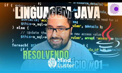 Curso de PROGRAMAÇÃO JAVA para INICIANTES Resolvendo Exercícios 01