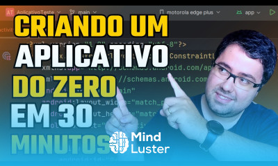 ANDROID STUDIO COMO CRIAR UM APLICATIVO DO ZERO EM 30 MINUTOS