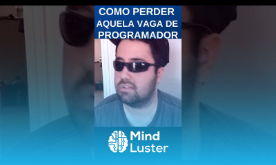 COMO PERDER AQUELA VAGA DE PROGRAMADOR Shorts