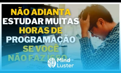 Como estudar PROGRAMAÇÃO do Jeito certo