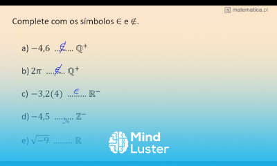 Conjuntos e Subconjuntos