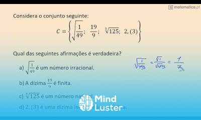 Números Racionais e Irracionais