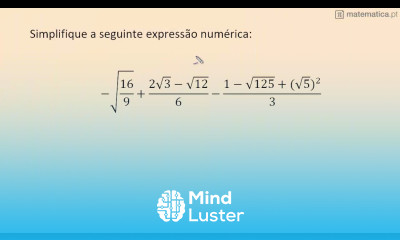 Simplificar Expressões Matemáticas com Raízes
