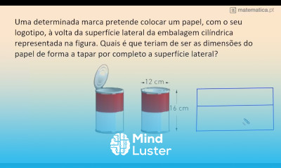 Calcular Área Lateral de um Cilindro