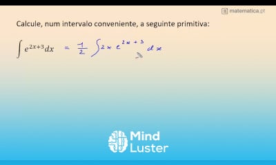Resolução Exercício Primitivas Imediatas