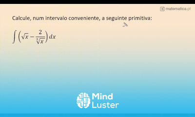 Primitiva de Raízes Quadradas