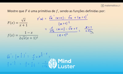 Primitiva de Raiz Quadrada