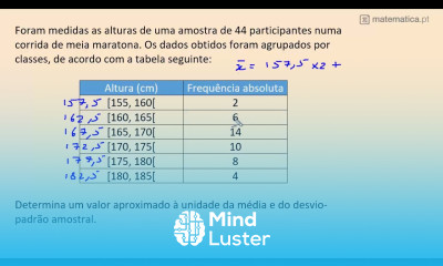 Fórmula do Desvio Padrão e Variância