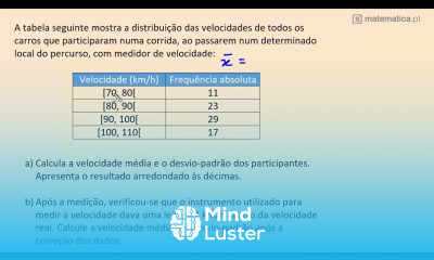Cálculo do Desvio Padrão com Dados Agrupados em Classes