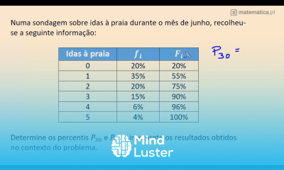 Calcular Percentil 30