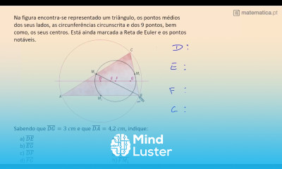 Circunferência dos 9 Pontos