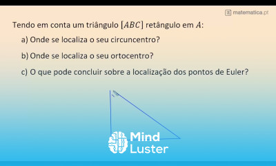 Pontos Notáveis no Triângulo Retângulo