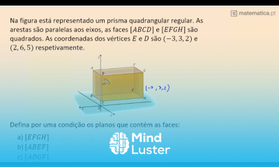 Condição que Define uma Face