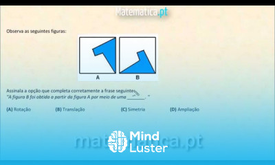Identificar a Rotação de uma Figura