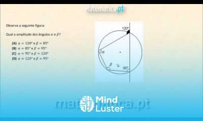 Amplitude do Ângulo Interno de um Quadrilátero Inscrito na Circunferência