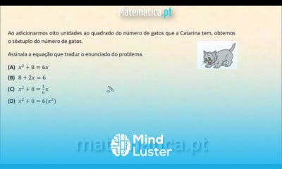 Transformar um Problema numa Equação