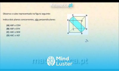 Indicar Planos Concorrentes Não Perpendiculares
