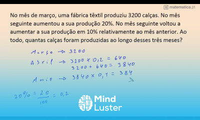 Problema com Percentagens